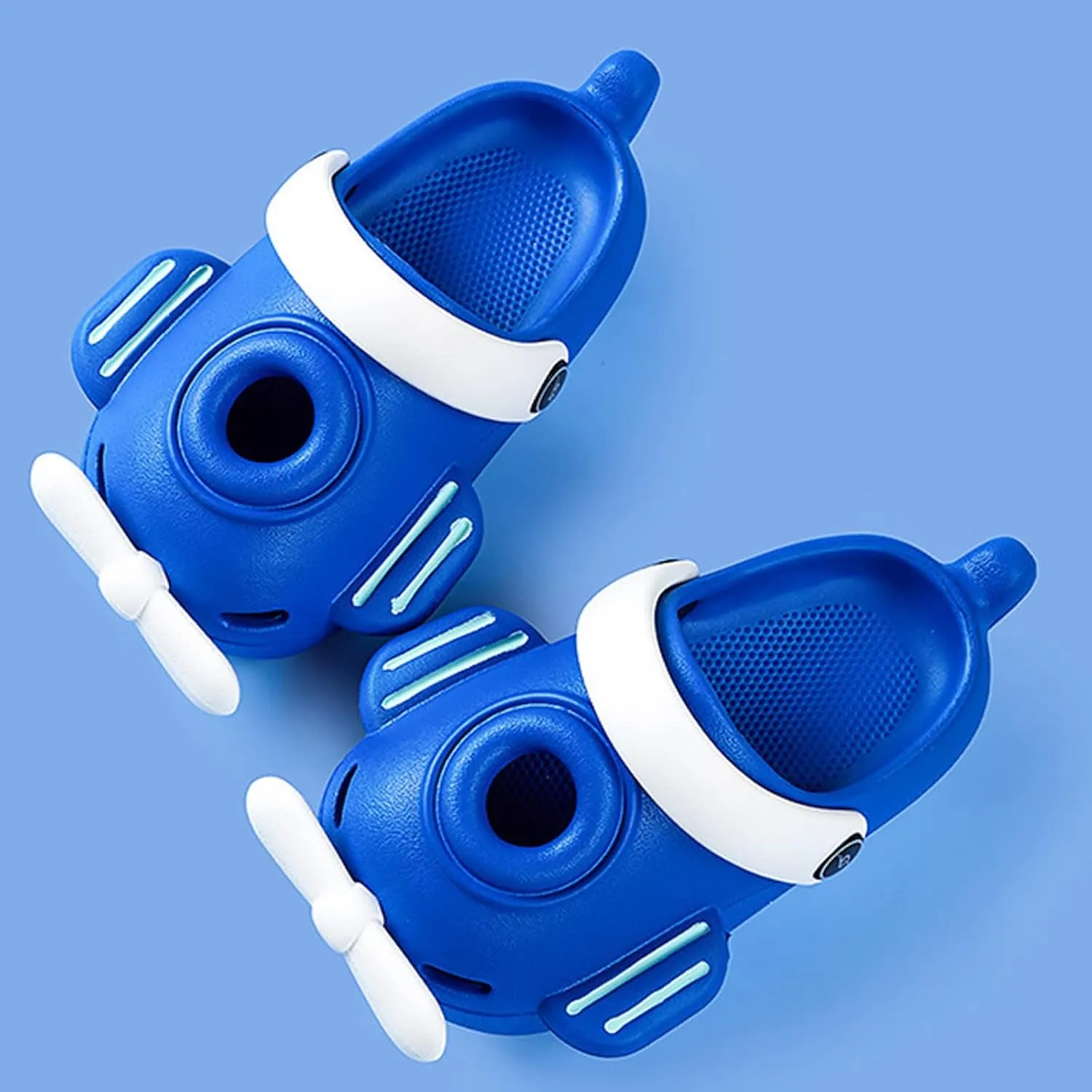 Airplane Modeling Home Slippers for Kids Boys Girls Cartoon Soft Sole Anti Slip Slippers Convenient rocs