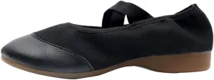 AOQUNFS Women’s Latin Dance Shoes Close Toe Ballroom Dance Practice Shoes