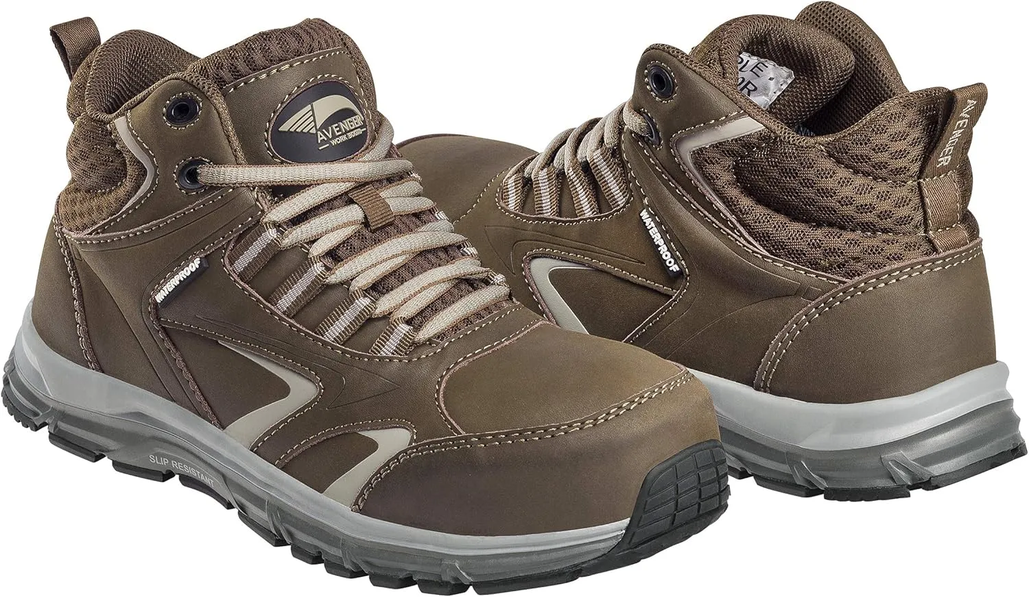 Avenger Work Boots Thresher A7950 Women's Alloy Toe EH Waterproof Work Boots, 11 W
