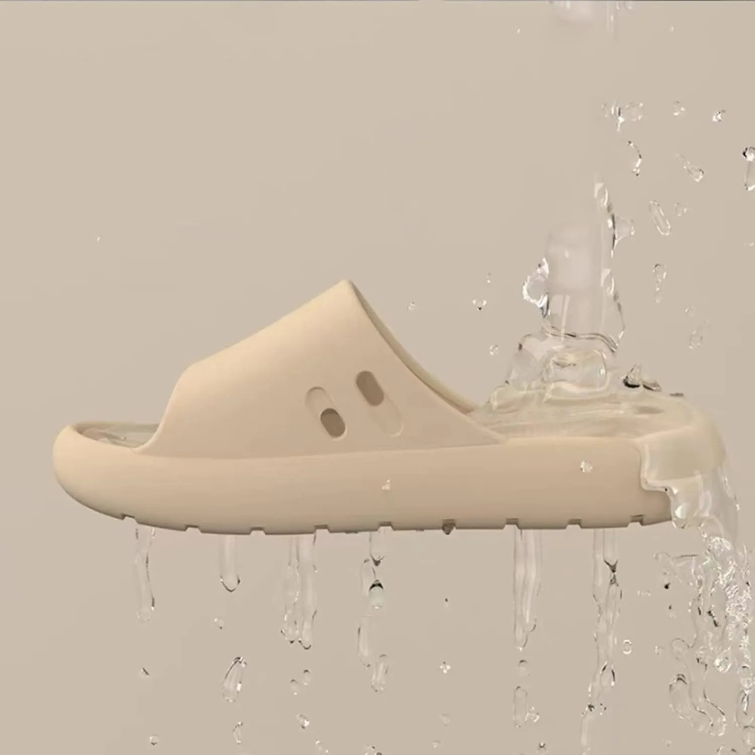 Bathroom Slippers Men Womens Slides Mens Shower Shoes Slides for Women Travel Spa Soft Sole Slippers