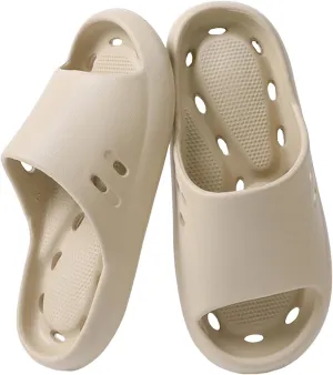 Bathroom Slippers Men Womens Slides Mens Shower Shoes Slides for Women Travel Spa Soft Sole Slippers