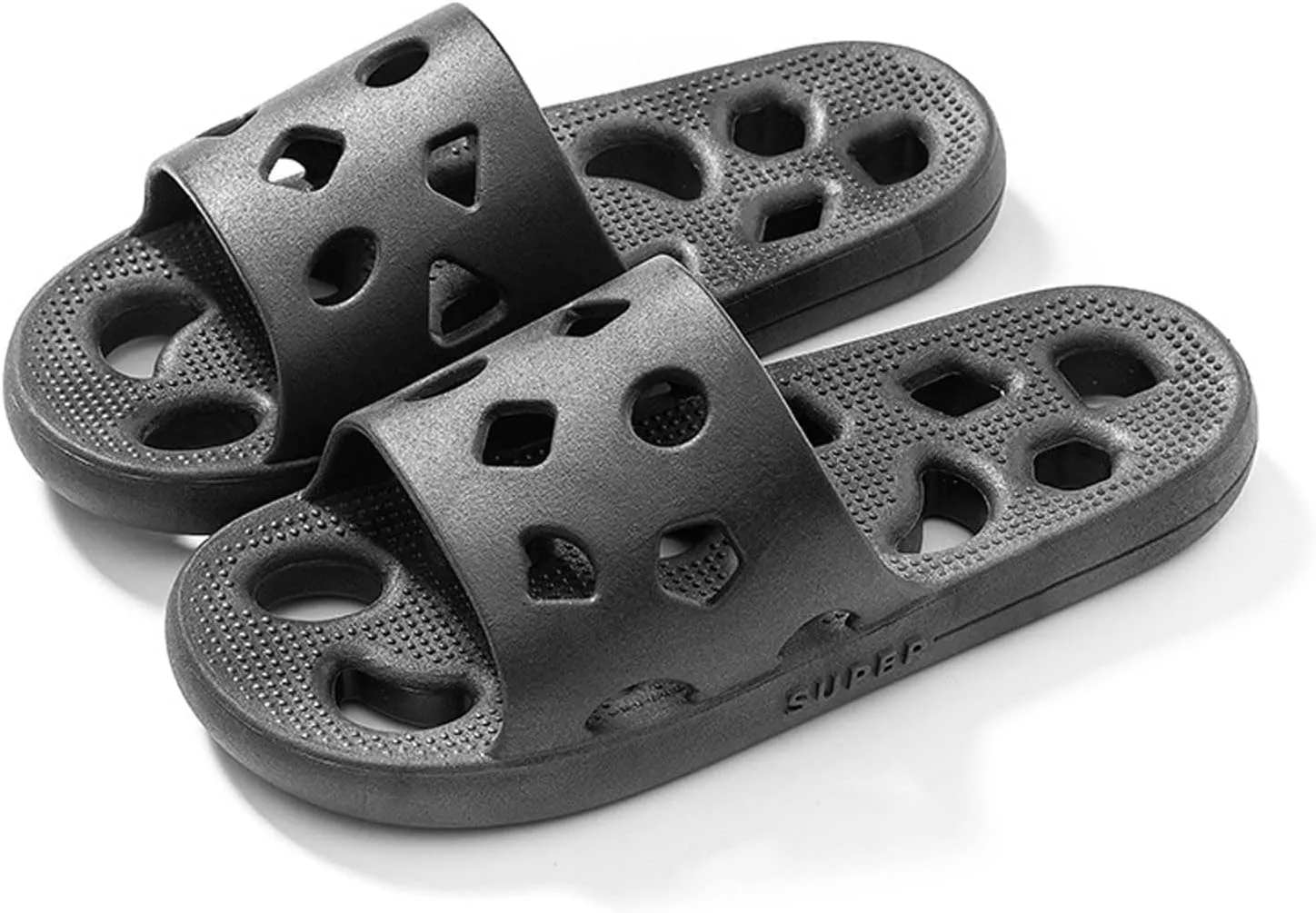 Bathroom Slippers Men Womens Slides Mens Slippers Slides for Women Soft Sole Lightweight Spa