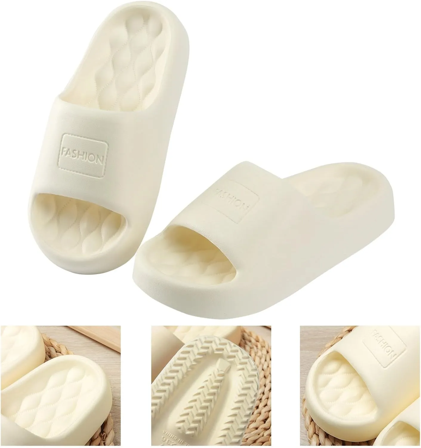 Bathroom Slippers Men Womens Slides Slides for Men for Women Indoor Outdoor Indoor Soft Sole Slippers