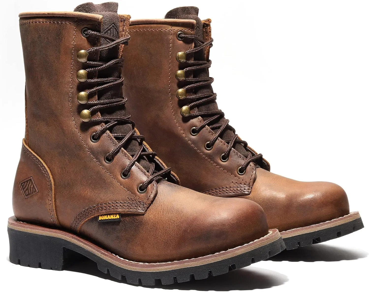 Bonanza Boots SIERRA 9" Men's Logger Work Boots