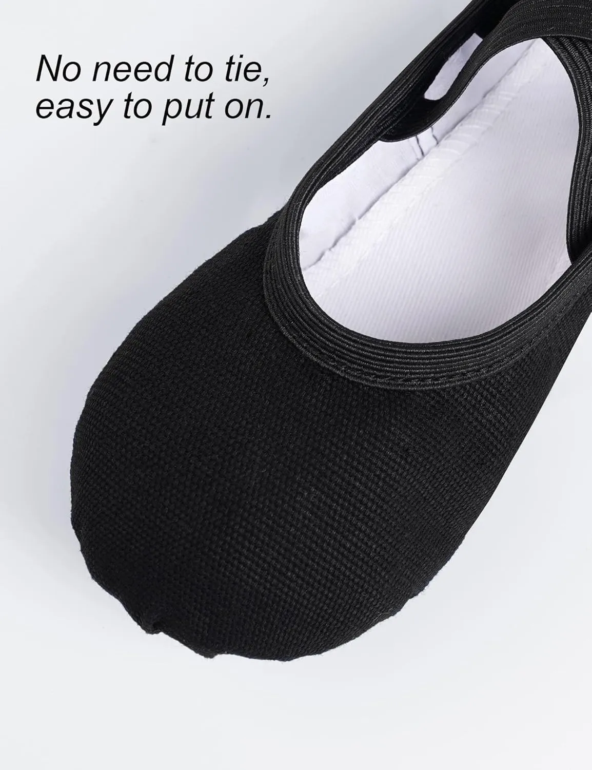Canvas Ballet Shoes for Girls Ballet Flats for Toddler/Little Kid/Big Kid/Adult