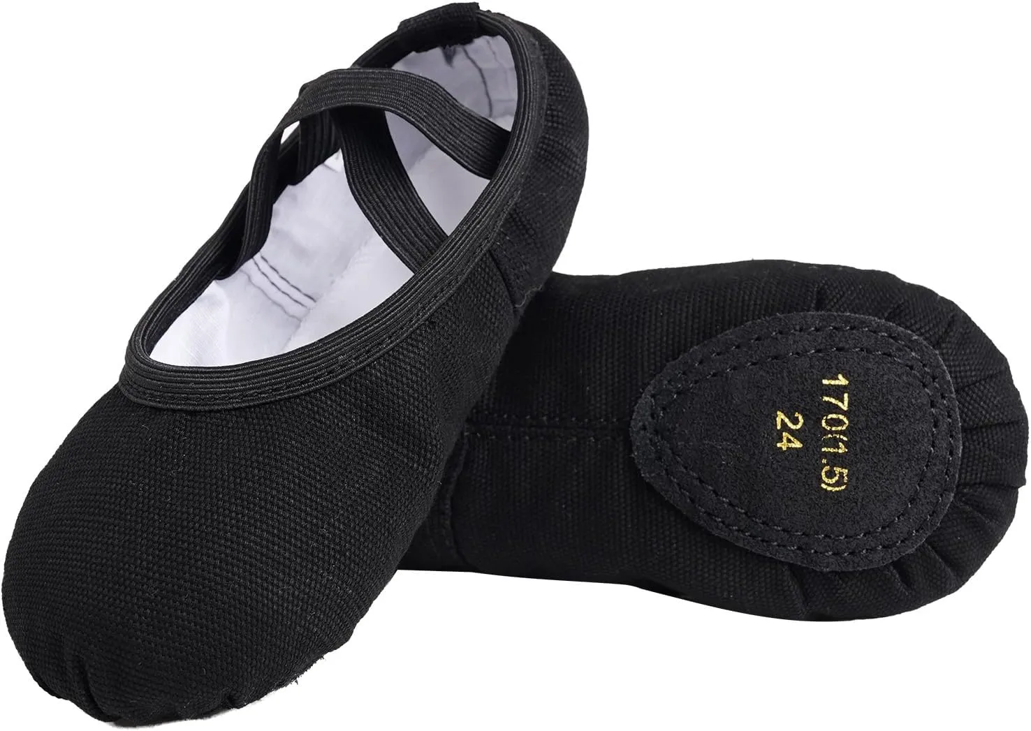 Canvas Ballet Shoes for Girls Ballet Flats for Toddler/Little Kid/Big Kid/Adult