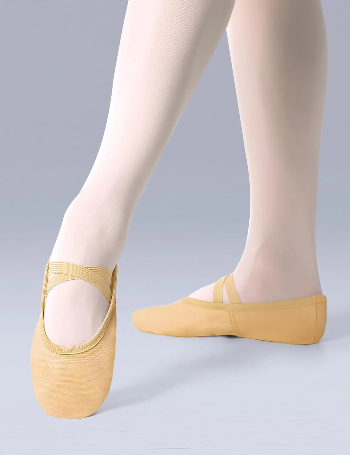 Canvas Ballet Shoes for Girls Ballet Flats for Toddler/Little Kid/Big Kid/Adult