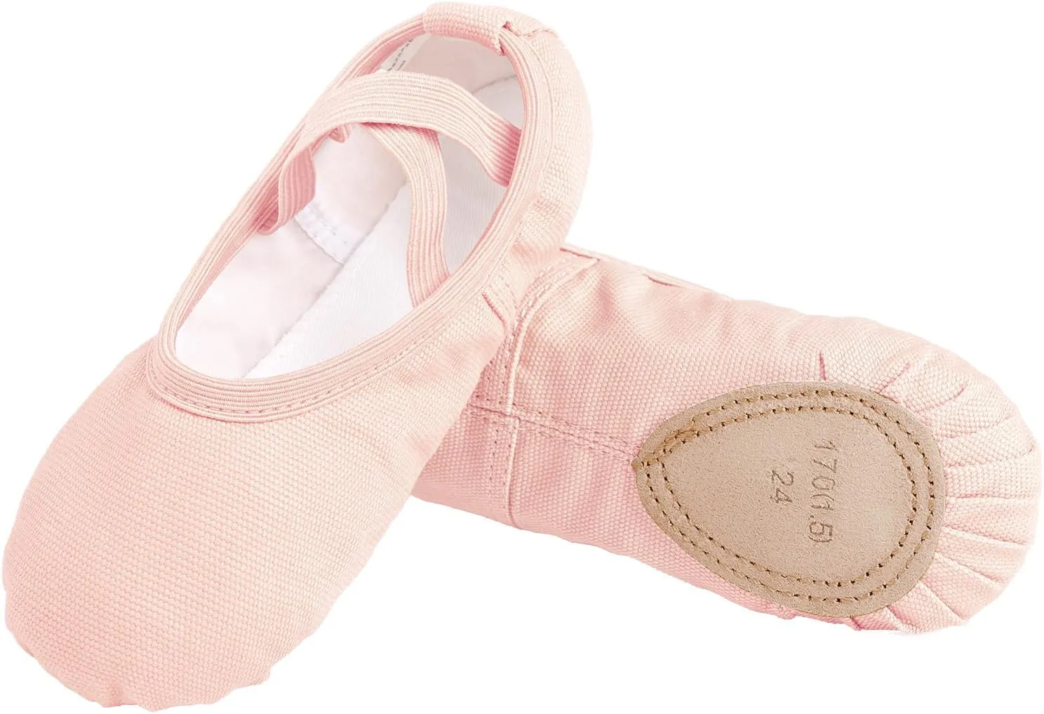 Canvas Ballet Shoes for Girls Ballet Flats for Toddler/Little Kid/Big Kid/Adult
