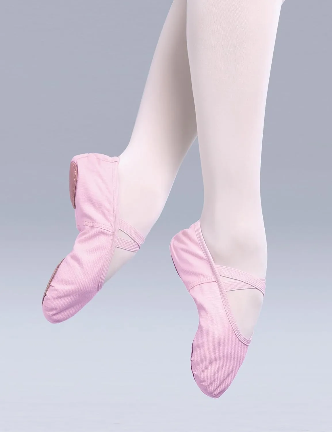Canvas Ballet Shoes for Girls Ballet Flats for Toddler/Little Kid/Big Kid/Adult