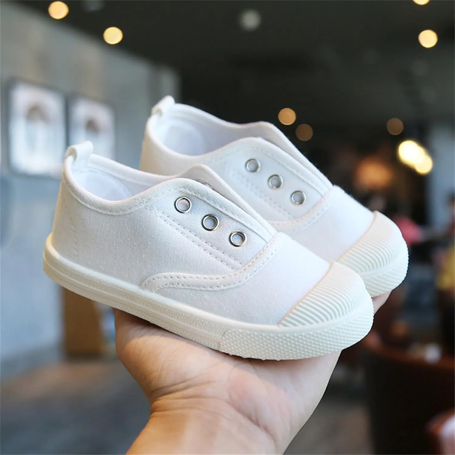 Children's Canvas Shoes Breathable Boys' and Girls' Shoes Indoor Children's Shoes Toddler Shoes Same Day Shoes