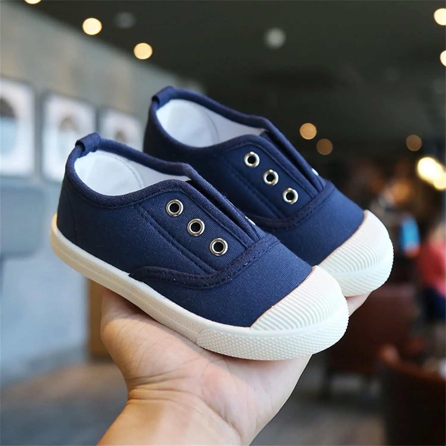 Children's Canvas Shoes Breathable Boys' and Girls' Shoes Indoor Children's Shoes Toddler Shoes Same Day Shoes