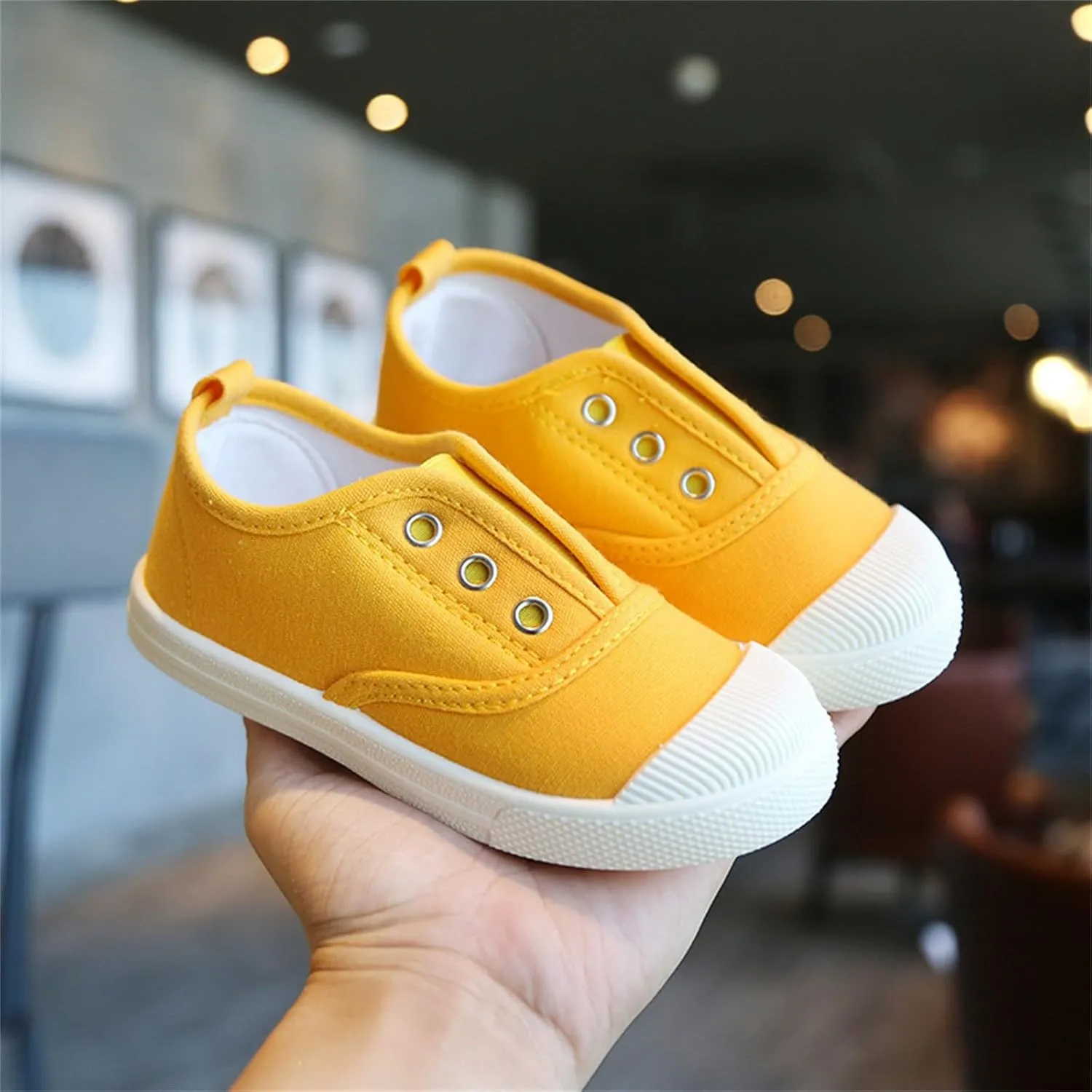 Children's Canvas Shoes Breathable Boys' and Girls' Shoes Indoor Children's Shoes Toddler Shoes Same Day Shoes