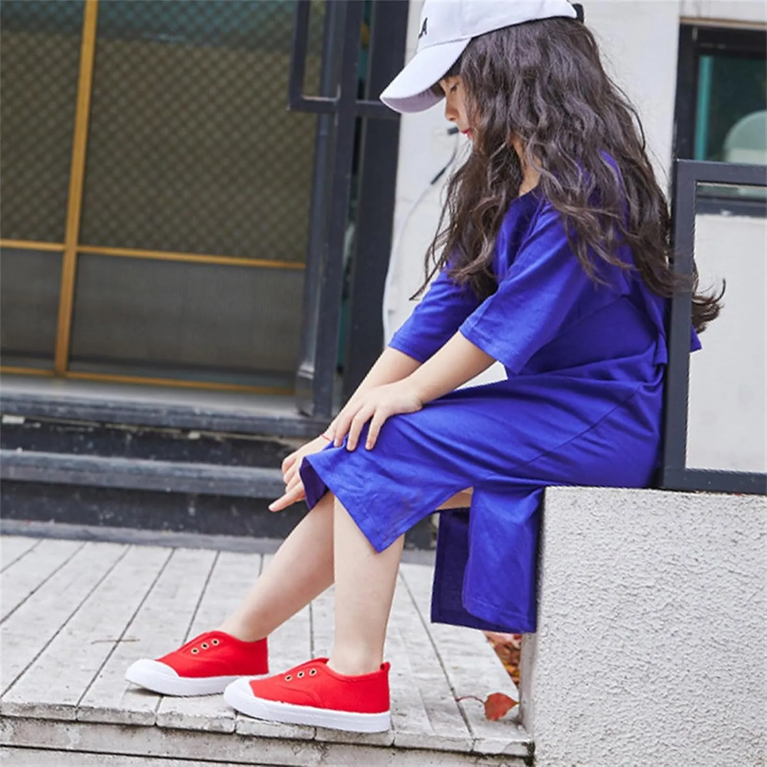 Children's Canvas Shoes Breathable Boys' and Girls' Shoes Indoor Children's Shoes Toddler Shoes Same Day Shoes