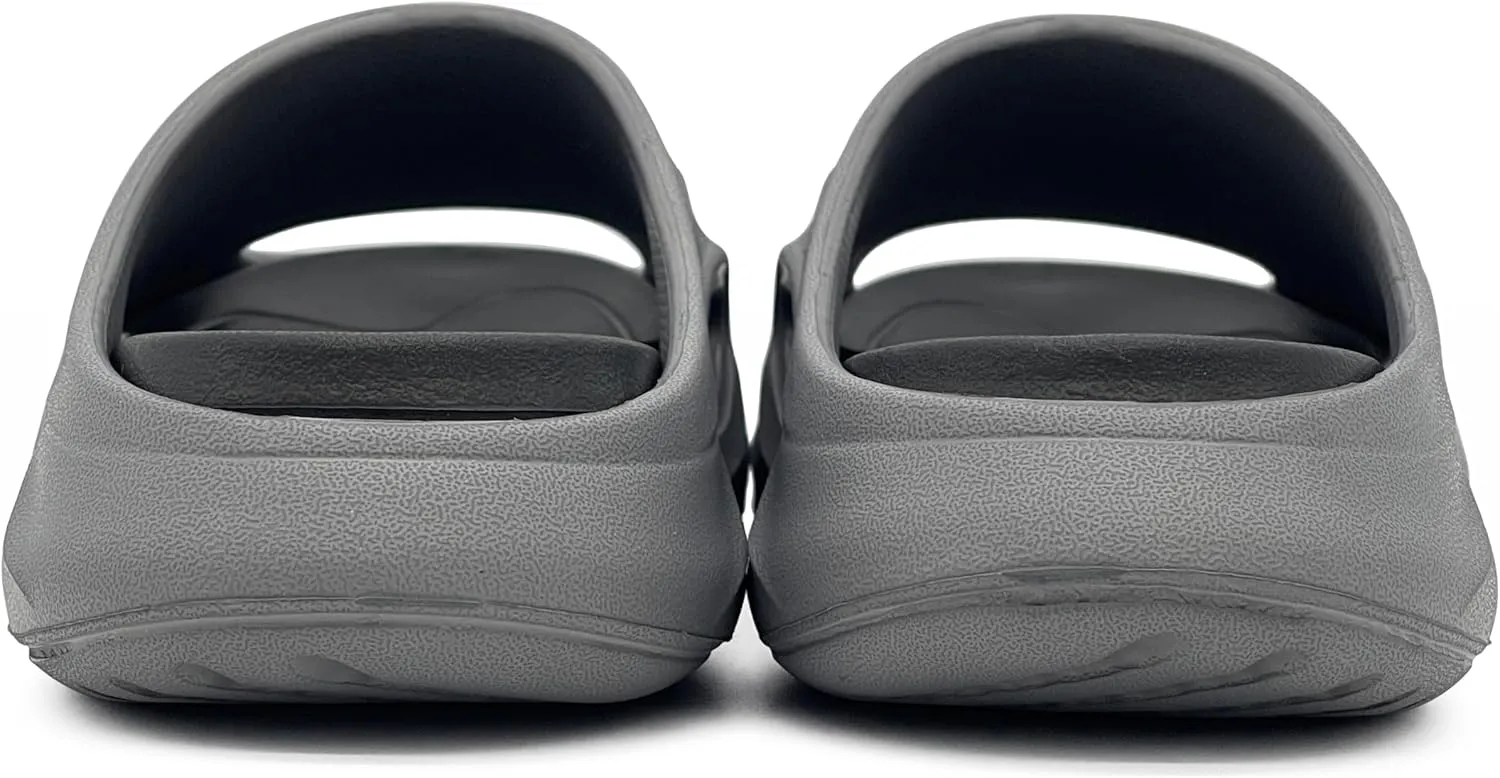Cloud Slides for Men Soft Thick Sole Pillow Slides Open Toe Slide Sandals Indoor and Outdoor Lightweight Shoes Non-Slip Mens House Slippers