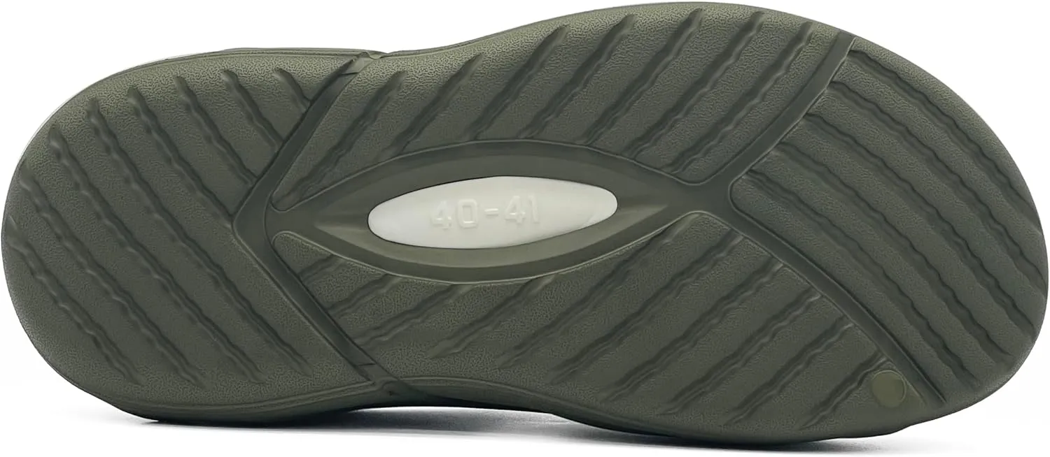 Cloud Slides for Men Soft Thick Sole Pillow Slides Open Toe Slide Sandals Indoor and Outdoor Lightweight Shoes Non-Slip Mens House Slippers