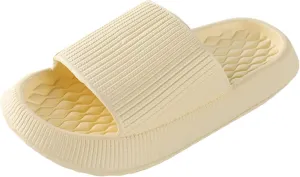 Cloud Slippers for Men Womens Slides Bathroom Slippers Men Shower Shoes Women Bathroom Comfortable Soft Sole