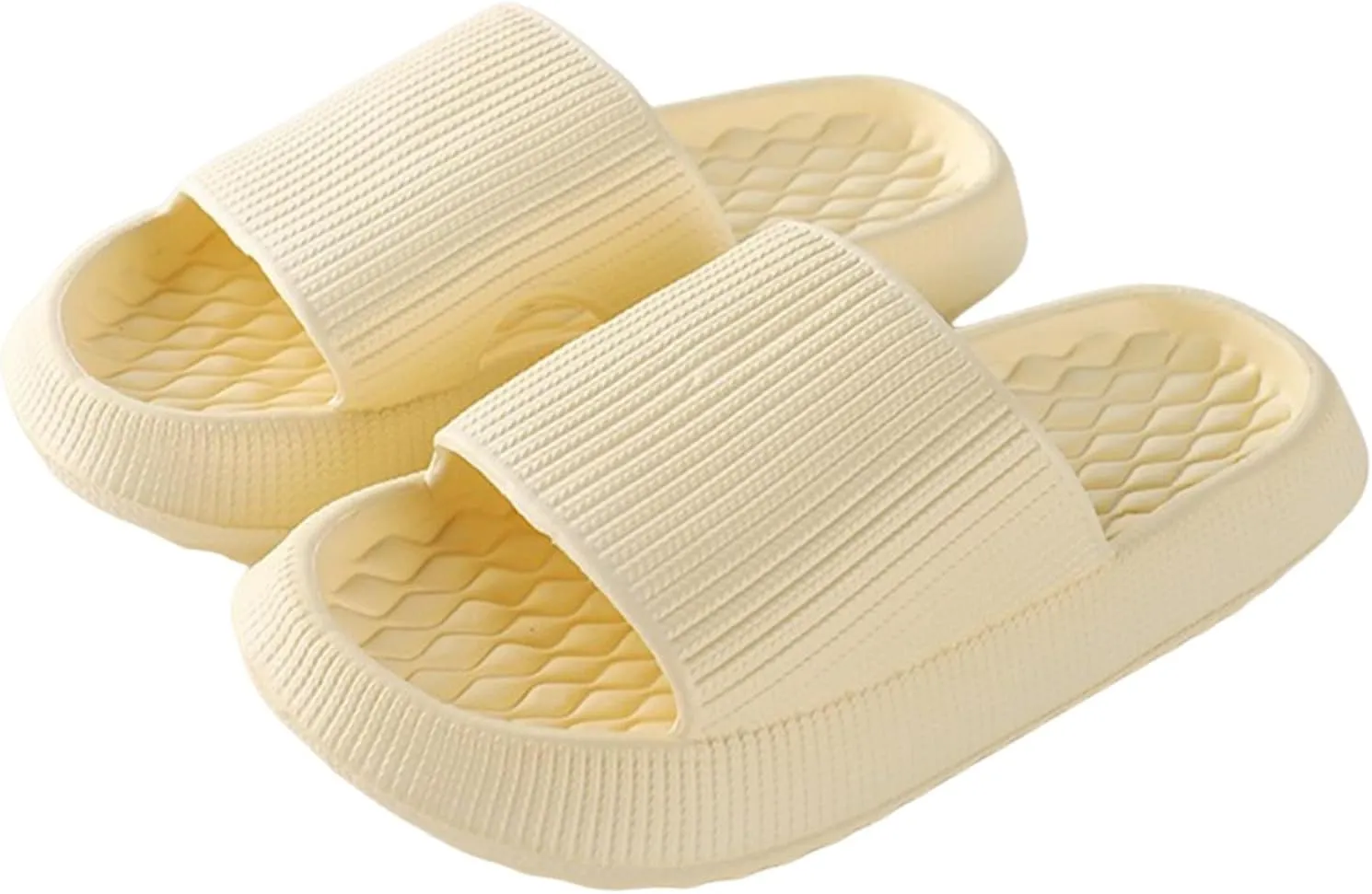 Cloud Slippers for Men Womens Slides Bathroom Slippers Men Shower Shoes Women Bathroom Comfortable Soft Sole