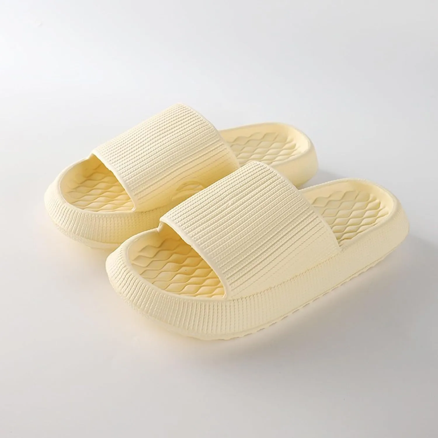 Cloud Slippers for Men Womens Slides Bathroom Slippers Men Shower Shoes Women Bathroom Comfortable Soft Sole