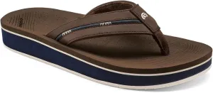 Cobian Men’s Ponto Rise Synthetic Leather Strap Flip-Flop Sandals