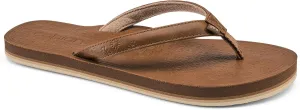 Cobian Women's Kona Synthetic Leather Strap Flip-Flop Sandals