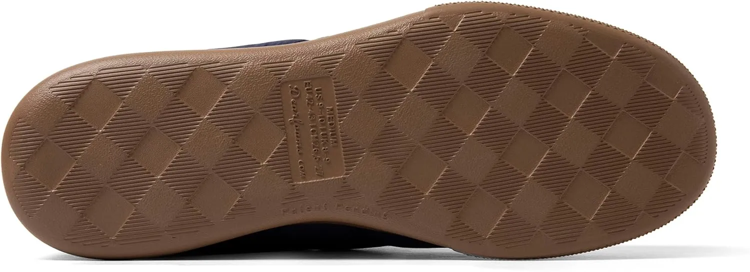 Dearfoams Men's Bryant Nylon Memory Foam Sport Lounge Bootie Slipper