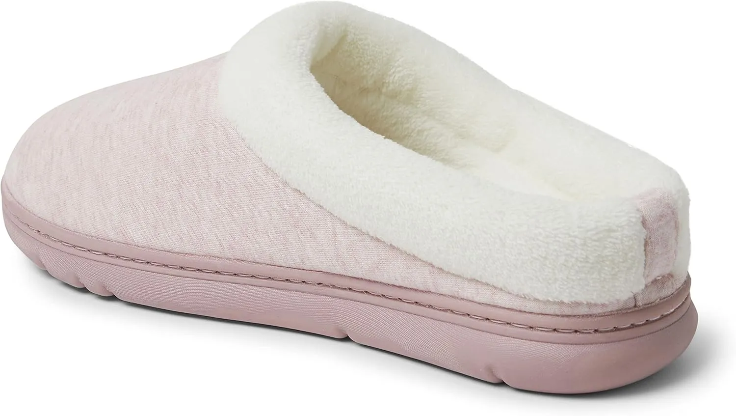 Dearfoams Women's Olive Memory Foam Sweatshirt Clog