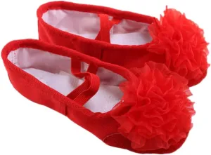 EXCEART 1 Pair Ballet Shoes Modern Dance Shoes Jazz Dance Shoes Slippers for Kids House Slippers Kids Shoes Leather Flats for Women Dancing Shoes Pocket Shoes Toddler Set
