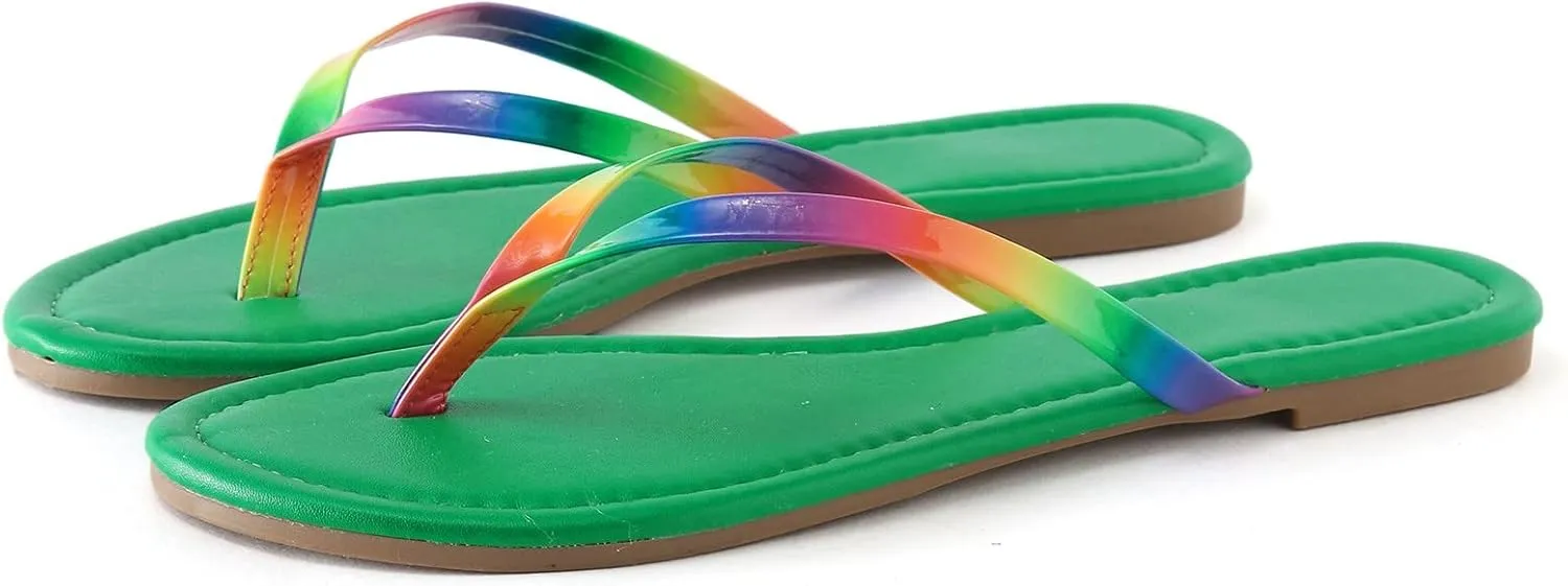 Flip Flops Comfortable Casual Summer Beach Thong Sandals Slippers Woman Comfortable Summer Beach Thong Sandals