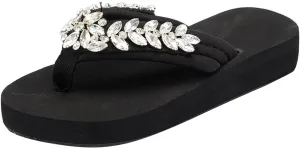 Flip Flops Flip Flops for Women with Arch Support White Sandals Women's Beach Flip Flop Super Lightweight and Soft
