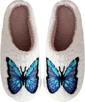 Fun and Loving Slippers Valentine's Day Style Women's & Men's Comfortable Memory Foam Slippers Fluffy and Soft Memory Foam Retro Indoor and Outdoor Home Couple Shoes