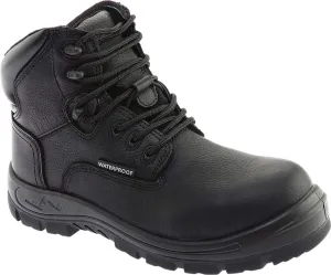 Genuine Grip Women's S Fellas Black Poseidon Composite Toe WP Work Boots - 650