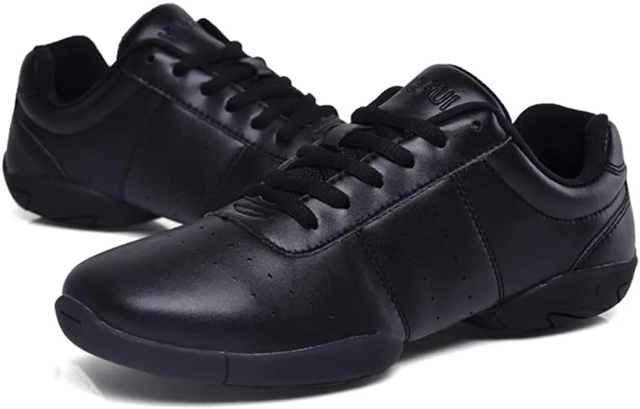 Girls Cheer Shoes White Cheerleading Shoes Dance Athletic Sneakers White Competition Cheerleading Dance Shoes