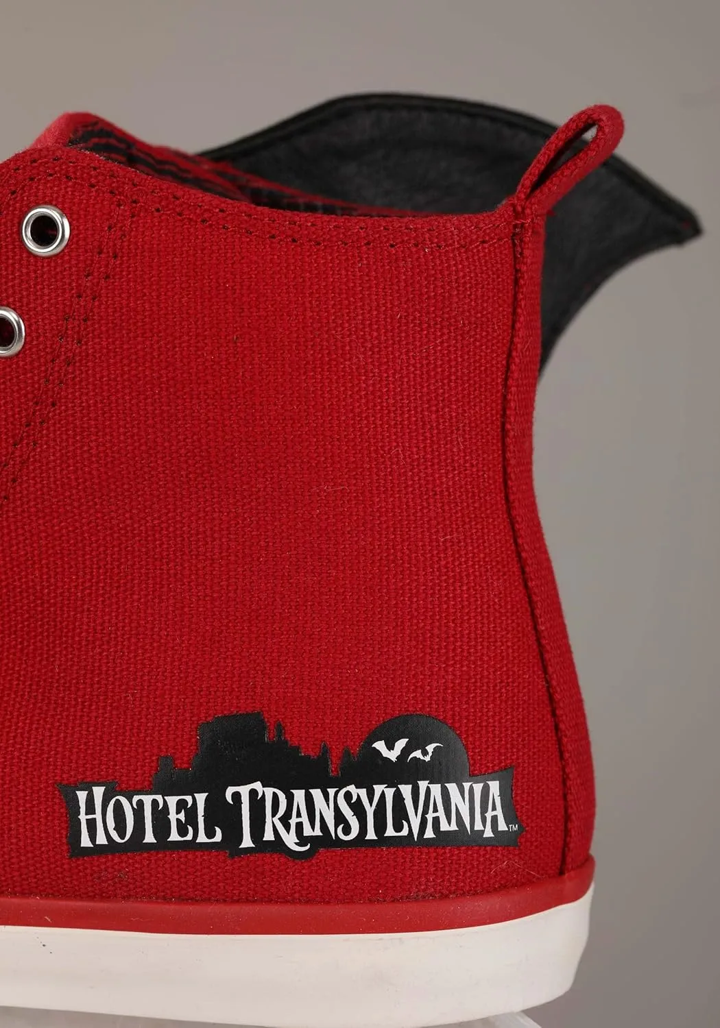 Hotel Transylvania Mavis Red High Top Sneakers for Kids, Children's Hotel Transylvania Shoes with Attached Bat Wing