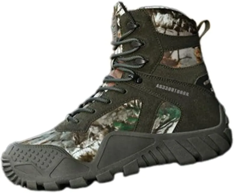 Kervaky Men's tactical boots military boots durable boots hiking boots combat boots outdoor boots lightweight boots work boots