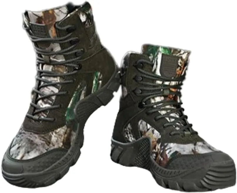 Kervaky Men's tactical boots military boots durable boots hiking boots combat boots outdoor boots lightweight boots work boots