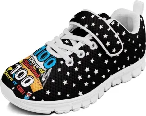 Kids Shoes Comfortable Breathable Hook and Loops Athletic Running Shoes for Litter Kids Non-Slip Lightweight School Sport Sneaker for Boys Girls US 11-15