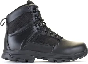LAPG Men's Sector 6" Side-Zip Duty Boots, All-Day Wear Durable Tactical Work Boots for Men