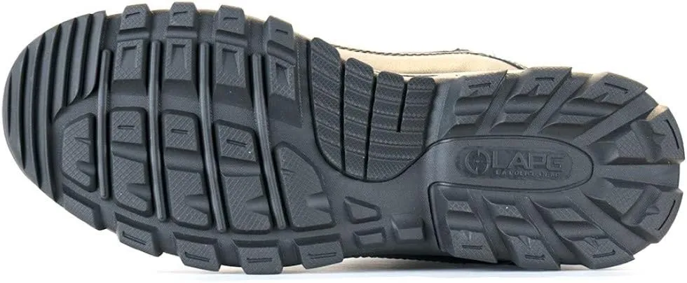 LAPG Men's Sector 6" Side-Zip Duty Boots, All-Day Wear Durable Tactical Work Boots for Men