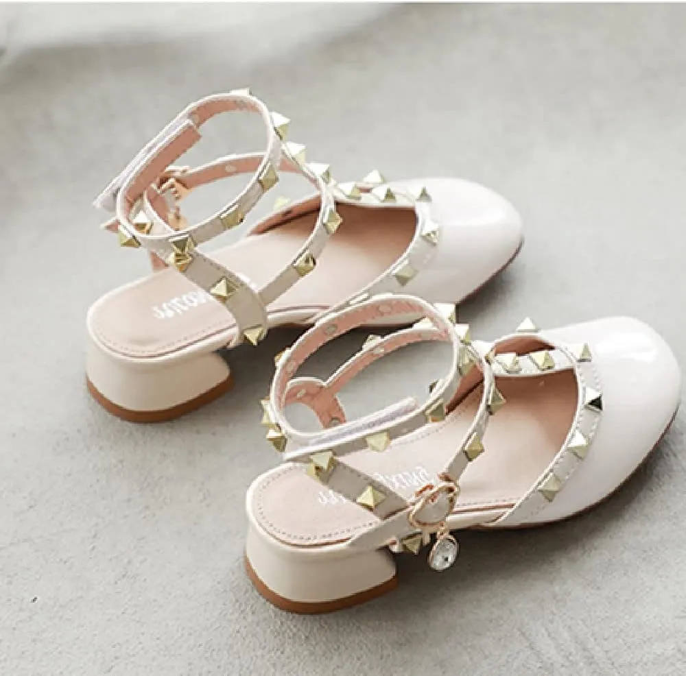 MATERUIEYES Spring Children's Shoes Summer Sandals School Performance Girls 'Shoes