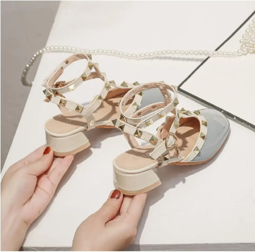 MATERUIEYES Spring Children's Shoes Summer Sandals School Performance Girls 'Shoes
