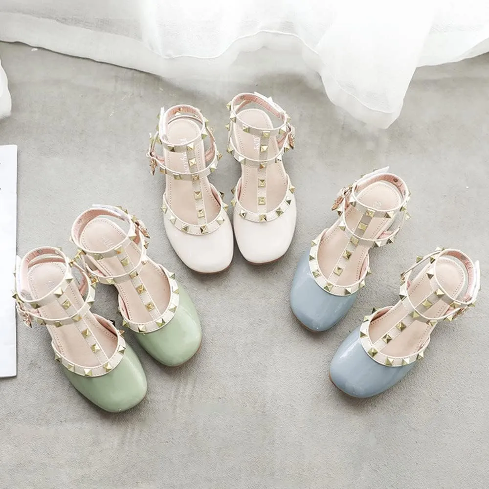 MATERUIEYES Spring Children's Shoes Summer Sandals School Performance Girls 'Shoes