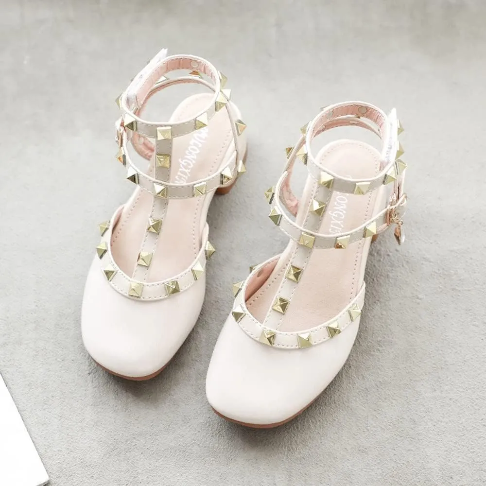 MATERUIEYES Spring Children's Shoes Summer Sandals School Performance Girls 'Shoes