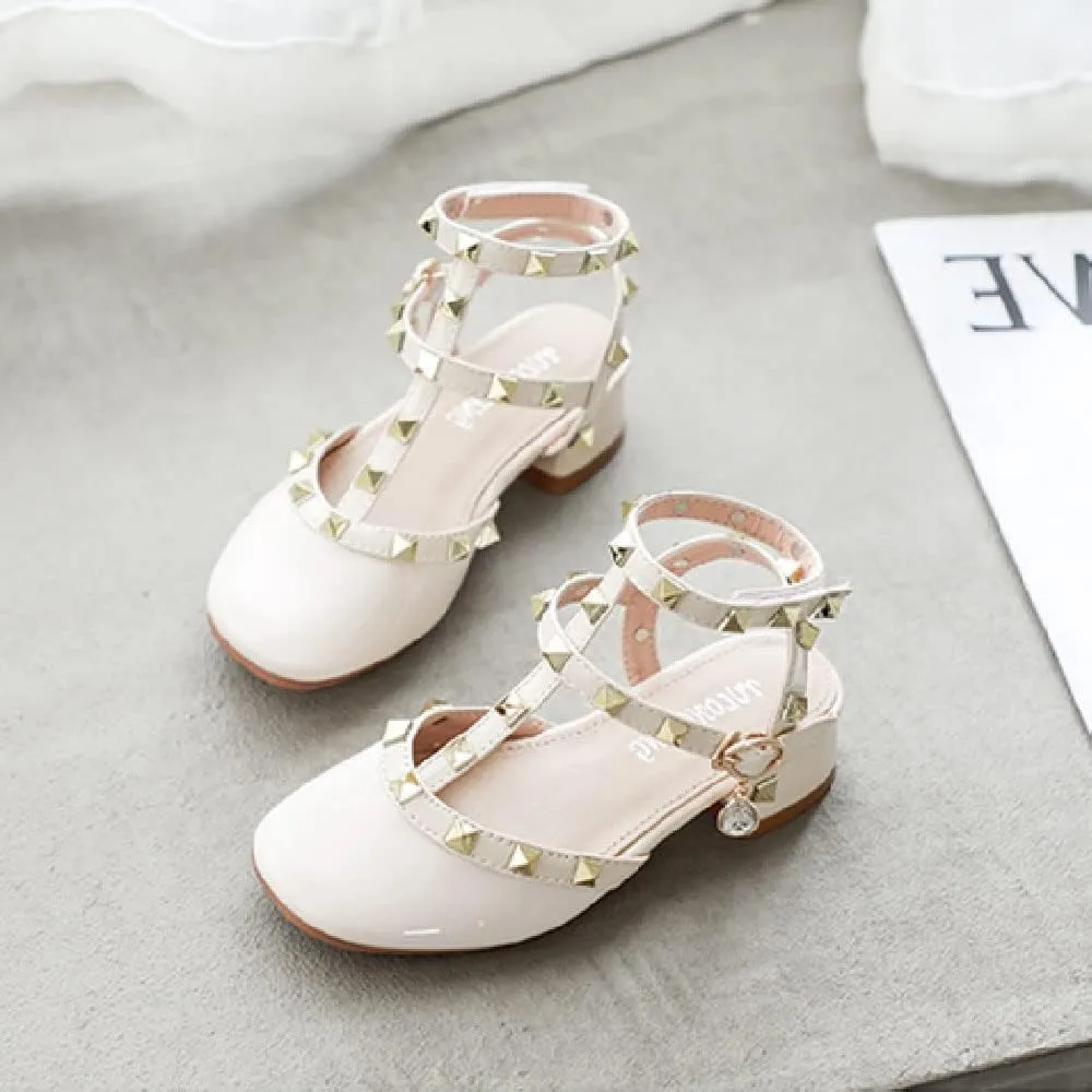 MATERUIEYES Spring Children's Shoes Summer Sandals School Performance Girls 'Shoes
