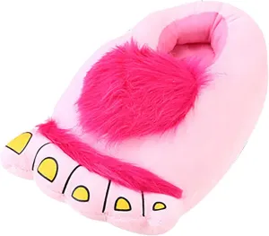 Memory Foam Slippers for Women, Cute Animal Cotton Flip Flop Cozy Memory Foam Slip-On Indoor House Shoes