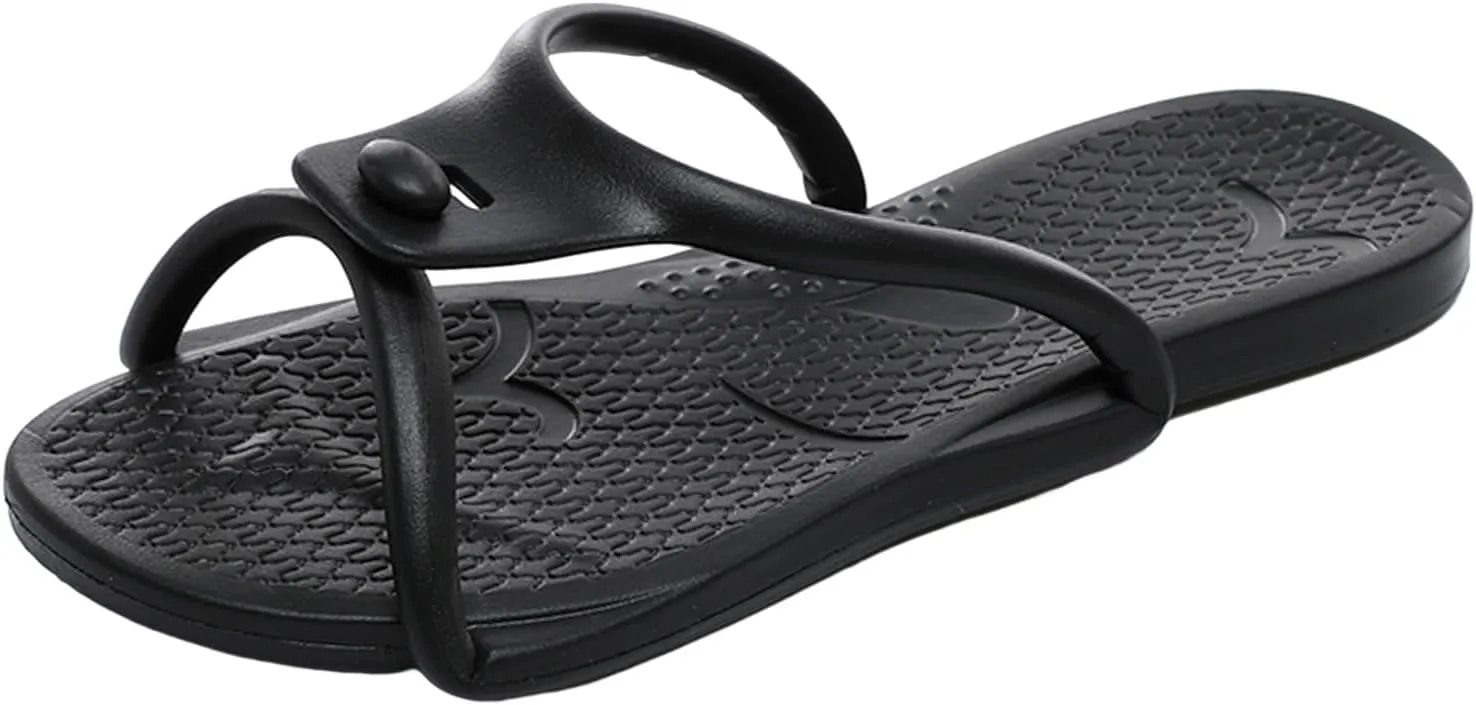 Men Shoes Couple Travel Portable Bathroom Slippers Comfortable Soft Sole Foldable Slippers Mens Fuzzy Open Toe