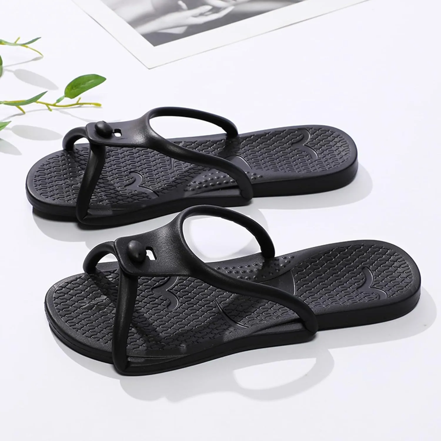 Men Shoes Couple Travel Portable Bathroom Slippers Comfortable Soft Sole Foldable Slippers Mens Fuzzy Open Toe