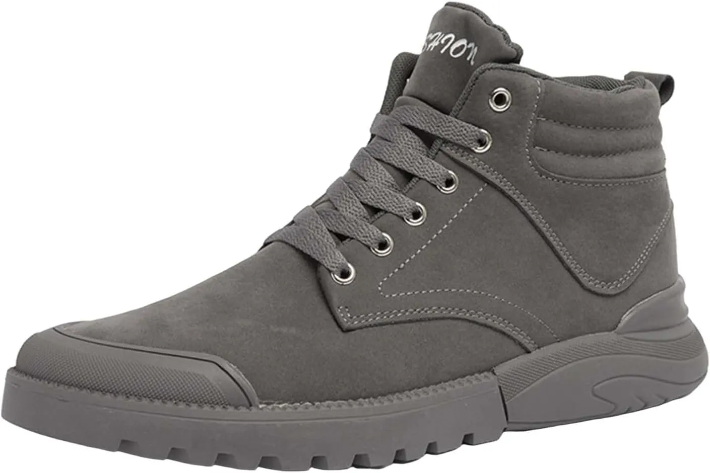 Men Work Boots Waterproof Hiking Sneakers Shoes Warm Fur Lined Workout Shoes for Women Non Slip Wide Outdoor Shoes Slip on Loafers Hike Grounded Footwear