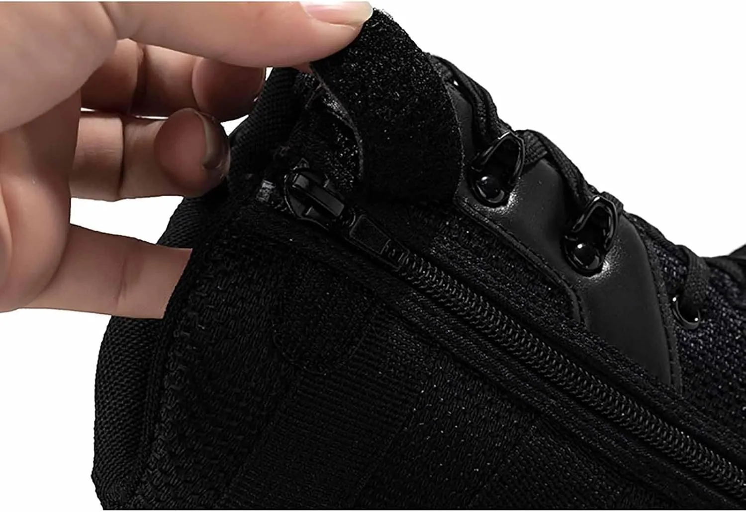 Men's Combat Boots, Side Zipper Desert Jungle Boots, Tactical Hiking Boots for Men, Waterproof Work Boots, Work Boots for Men, Army Work Boots, Outdoor Motorcycle Boots