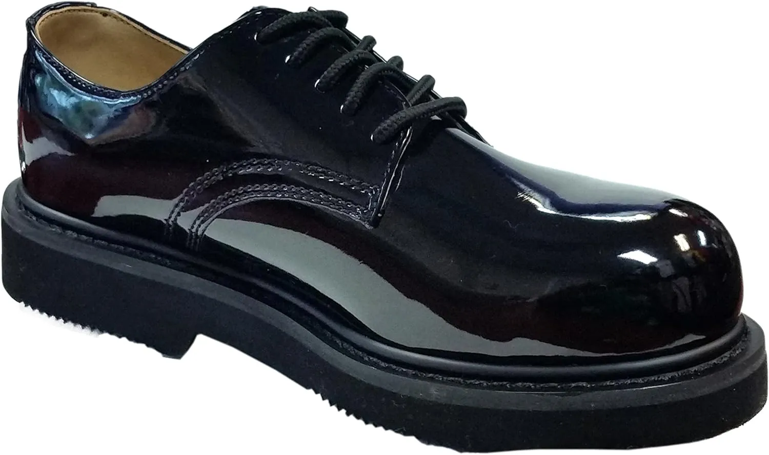 Men's Heavy Duty Patent Leather Shoes