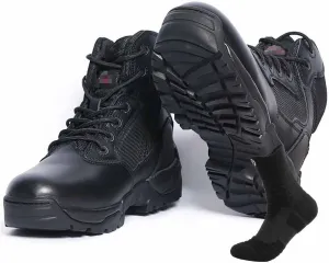 Men's Military Tactical Boots, Lightweight work boots for men breathable jungle Desert Combat Boots Men's Waterproof Hiking Work Boots